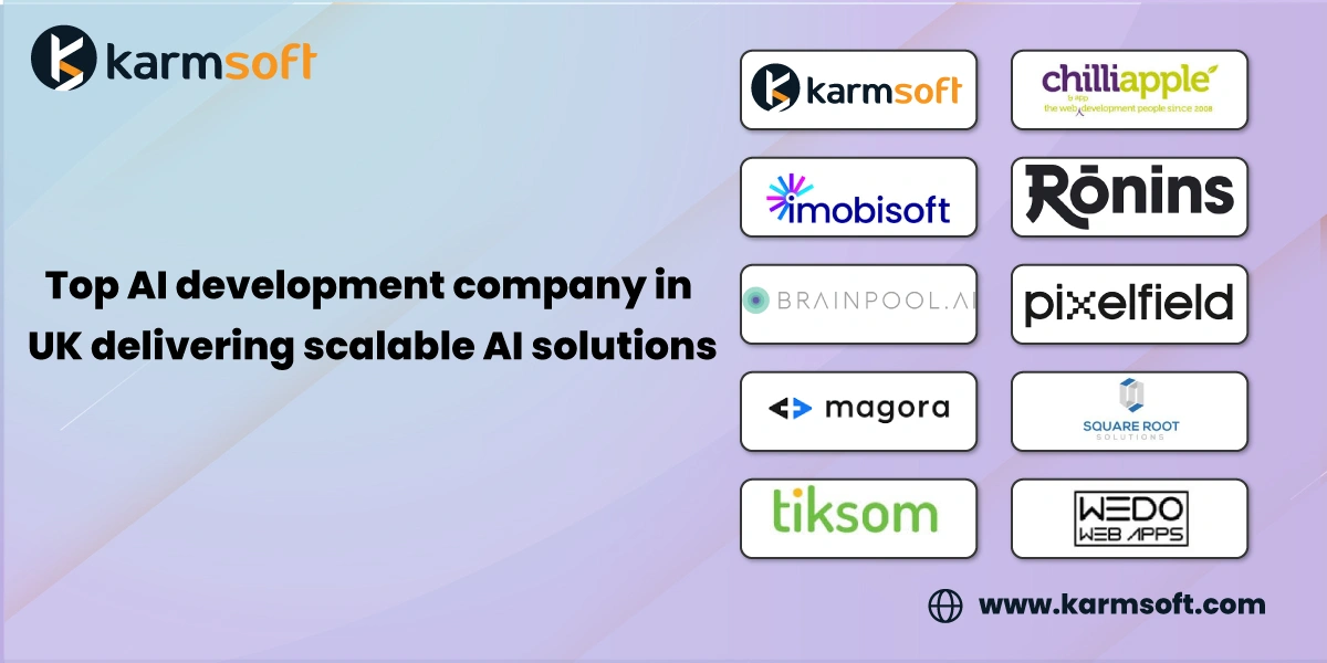Top AI development company in UK delivering scalable AI solutions