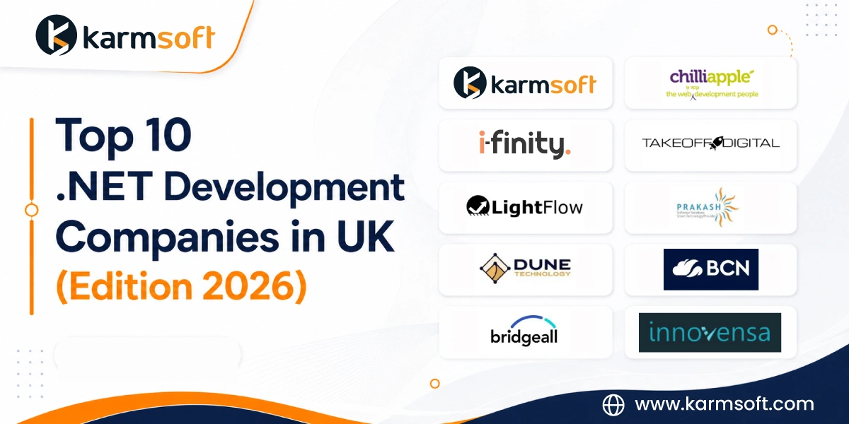 Top 10 .NET Development Companies in UK (Edition 2026)