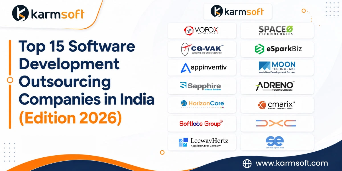 Top 15 Software Development Outsourcing Companies in India (Edition 2026)
