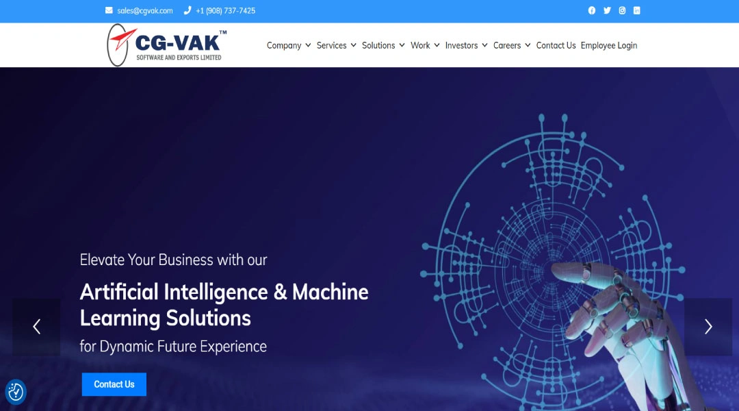 CG-VAK Software & Exports Ltd.